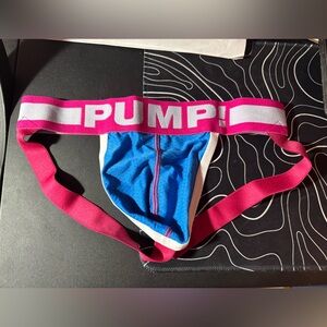 Pump! Jockstrap “Sugar Rush” Pink/Blue M/Medium